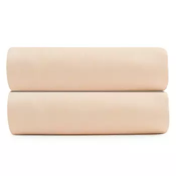 Простыня на резинке евро Tkano Essential, цвет бежевый