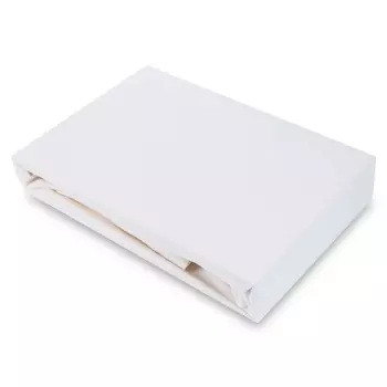 Простыня натяжная 1,5-спальная Pappel 160x220см, цвет кремовый