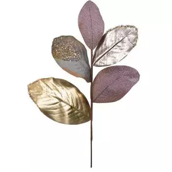 Растение искусственное Вещицы металлический пурпур