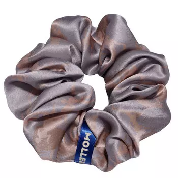 Резинка для волос широкая шелковая Mollen Силуэты