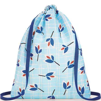 Рюкзак складной Mini maxi sacpack leaves blue