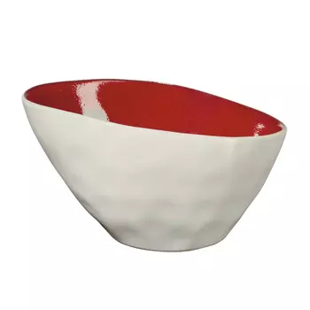 Салатник Asa Selection A La Maison 15x11x8,5см, красно-белый