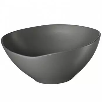 Салатник большой Asa Selection Cuba 27см, серый