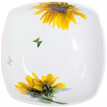 Салатник Ceramiche Viva Sunflower 24см