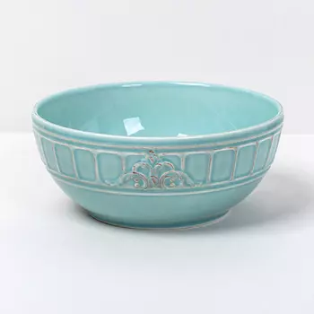 Салатник Matceramica Venice 23 см, голубой