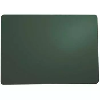 Салфетка под посуду Asa Selection Table Tops Leather Optic, цвет темно-зеленый