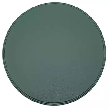 Салфетка под посуду Zapel круглая 38см dark green