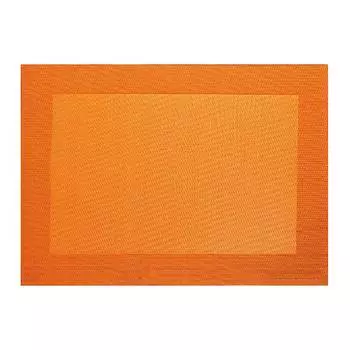 Салфетка с плетеными краями Asa Selection TableTops 46x33см, цвет оранжевый