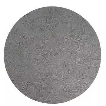 Салфетка сервировочная круглая LIND DNA Hippo anthracite-grey