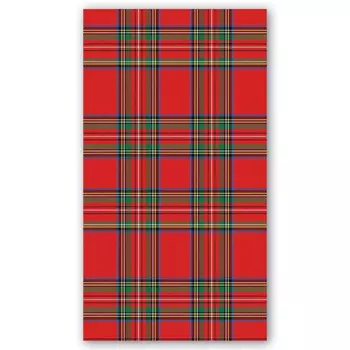 Салфетки бумажные трехслойные Michel Design Works Шотландка 15шт 11х20см