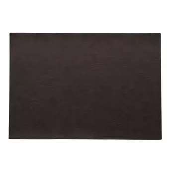 Сервировочная салфетка Asa Selection Vegan Leather 46x33см, цвет темно-коричневый