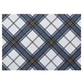 Сервировочные маты DAY DRAP 45x32см Blue Tartan, 2шт