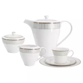 Сервиз чайный Anna Lafarg Emily Амалия 21 предмет на 6 персон