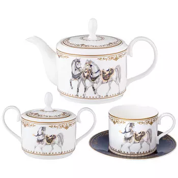 Сервиз чайный Lefard Horse Club 14 предметов на 6 персон