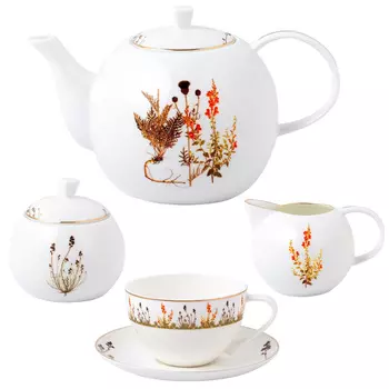 Сервиз чайный Zapel Mushroom 15 предметов на 6 персон