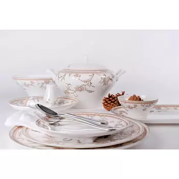 Сервиз столовый Top Art Studio Лейла, 30 предметов