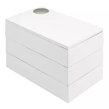 Шкатулка Umbra Spindle, цвет белый