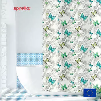 Штора для ванной комнаты Spirella Papillons