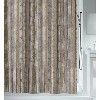 Штора для ванной комнаты Spirella Roman, цвет коричневый