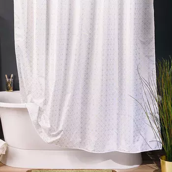 Штора для ванной комнаты Wess Grid