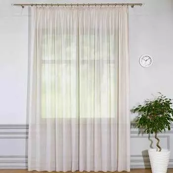 Штора готовая Pikamo 280x300см, цвет кофейный