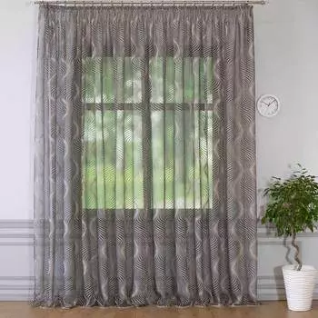 Штора готовая Pikamo 290x500см, цвет пудровый