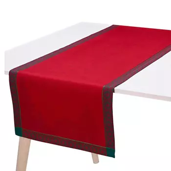 Скатерть-дорожка Le Jacquard Francais Sommets Enneiges