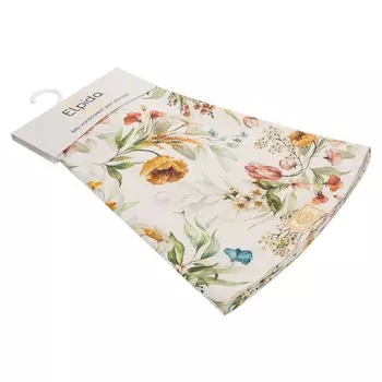 Скатерть Elpida Цветочная композиция круглая 170см