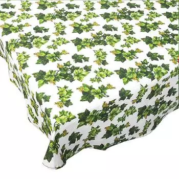 Скатерть Gemitex Panama 160x240cм, цвет бело-зеленый