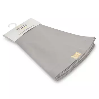 Скатерть круглая Elpida Серая однотонная 170см