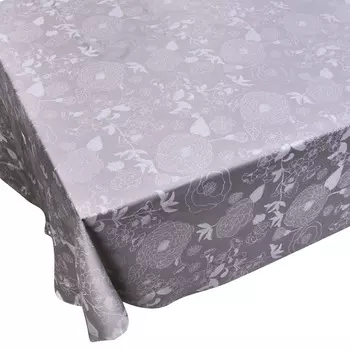 Скатерть овальная Lameirinho 160x220см, цвет бежевый