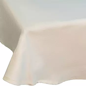 Скатерть овальная Lameirinho 160x220см, цвет жемчужный