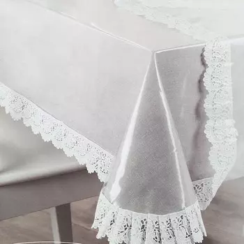 Скатерть овальная Peyer Island Schutzfolie 140x190см