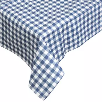 Скатерть Peyer Augsburg 130x220см, цвет голубой