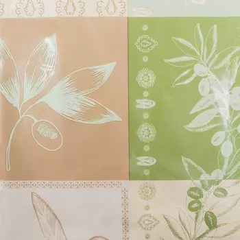 Скатерть Peyer Milano 140см, цвет зеленый