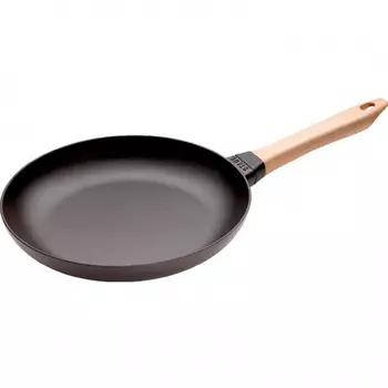 Сковорода чугунная с деревянной ручкой Staub, 26см