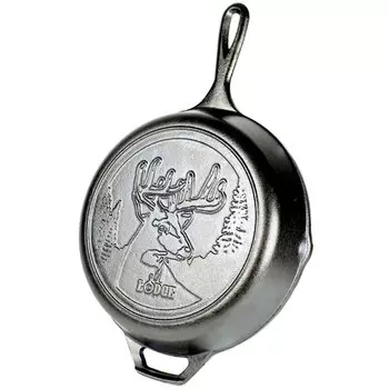 Сковорода Lodge чугунная 26см, цвет черный