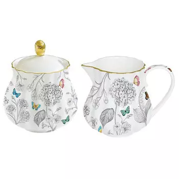 Сливочник и сахарница Easy Life Fleurs Et Papillons
