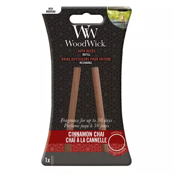 Сменный аромат для автомобильного ароматизатора Woodwick Чай с корицей