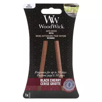 Сменный аромат для автомобильного ароматизатора Woodwick Черная черешня