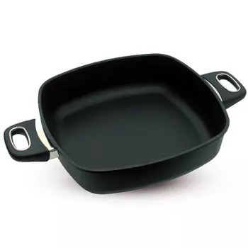 Сотейник квадратный с 2-мя ручками Gastrolux 28x28 см