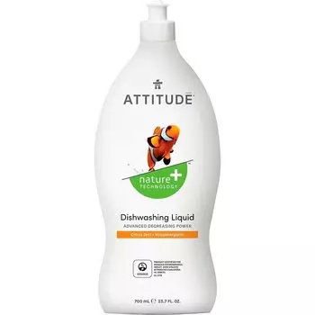 Средство для мытья посуды Attitude Citrus Zest