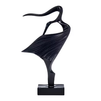 Статуэтка Гарда Декор Девушка. Абстракция, цвет черный