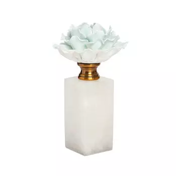 Статуэтка Гарда Декор Голубая хризантема, 19см