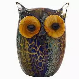 Статуэтка Гарда Декор Сова, цвет синий