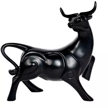 Статуэтка ЭлитСтиль Бык черный