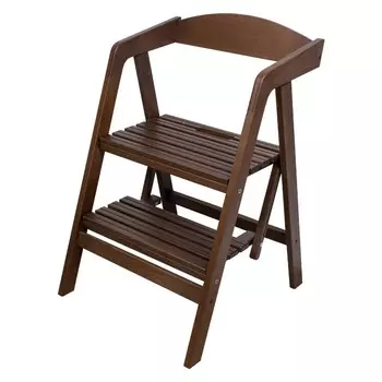 Стремянка Hoz-Block Микки 2 ступени, венге