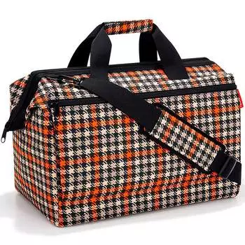 Сумка Allrounder L pocket glencheck red