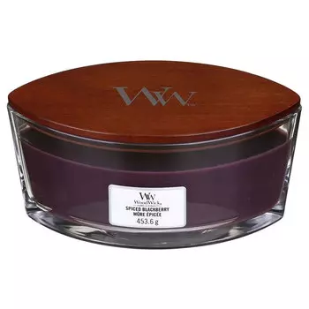 Свеча эллипс Woodwick Пряная ежевика