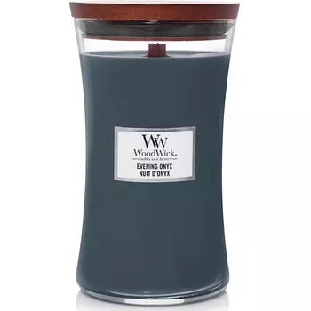 Свеча ароматическая большая Woodwick Вечерний оникс
